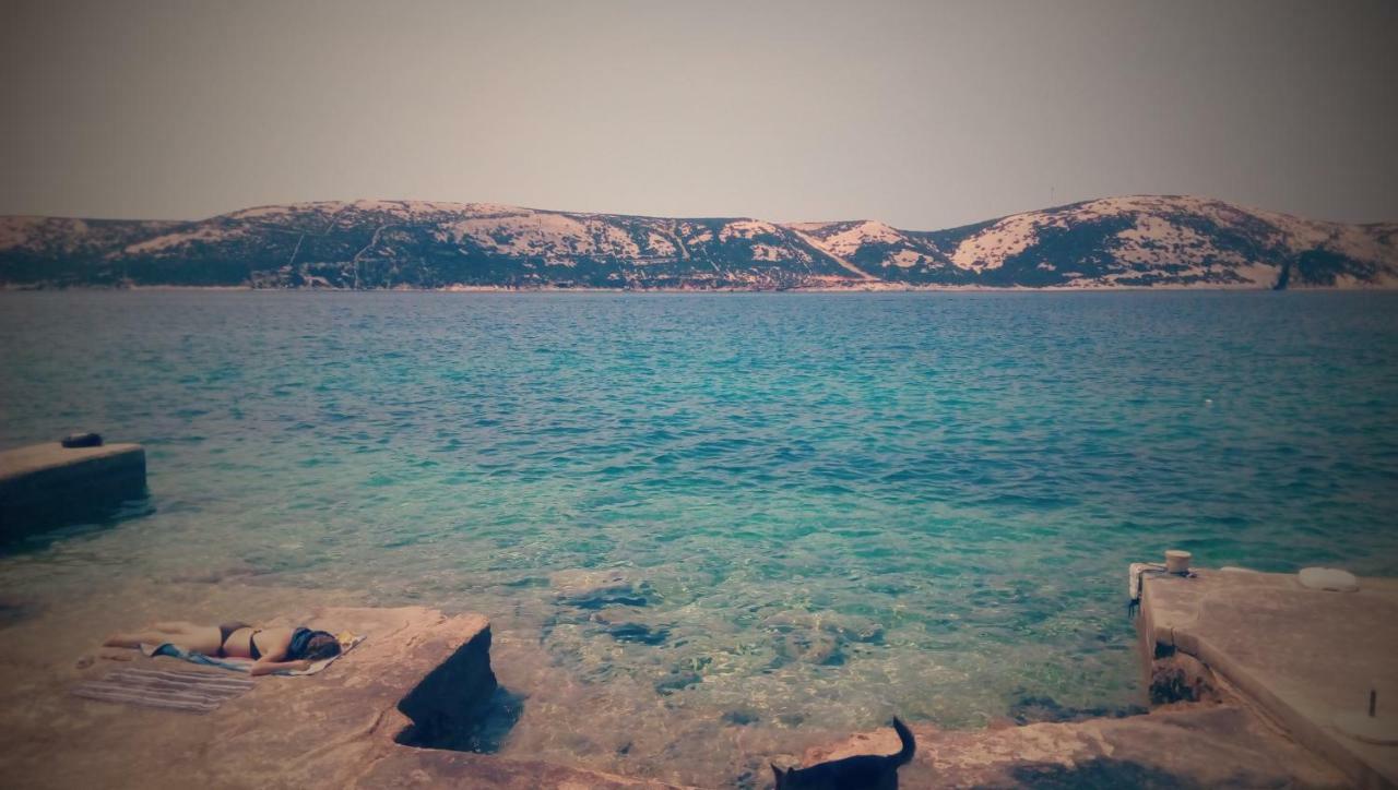 Sea Breeze Apartments With Private Beach And Boat Anchorage Stara Novalja Bagian luar foto
